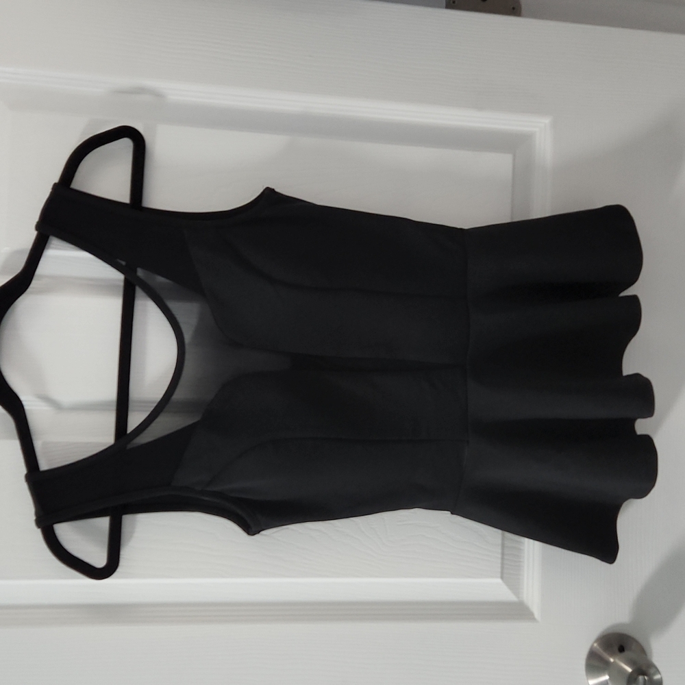 Black dress tank